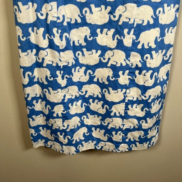 Lilly Pulitzer Cathy Shift Dress Size 0 Tusk in Sun Elephant Preppy Vacation - Picture 5 of 9